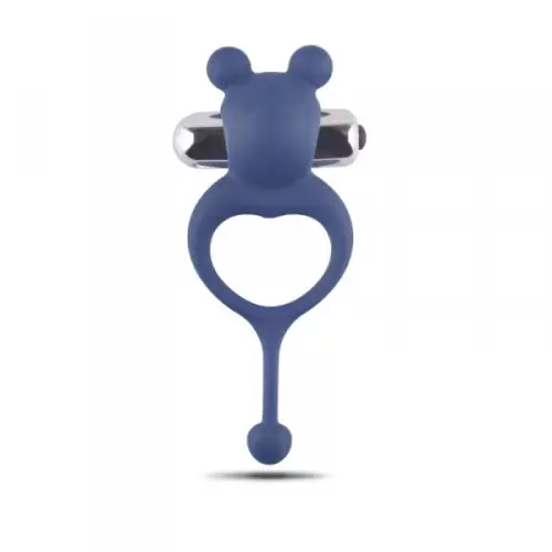Pierścień-Anello fallico vibrante Bear Cock Ring