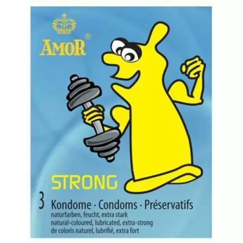 Prezerwatywy-Amor STRONG 3pcs