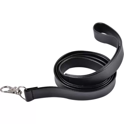 Kinky collar black collar with leash adjustable