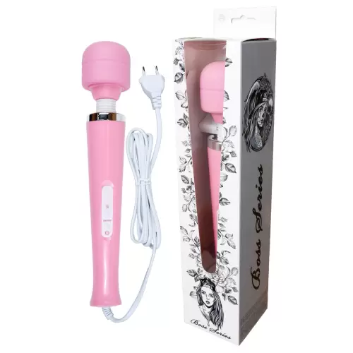 Stymulator-Magic Massager Wand Cable 110-240V Pink 10 Function