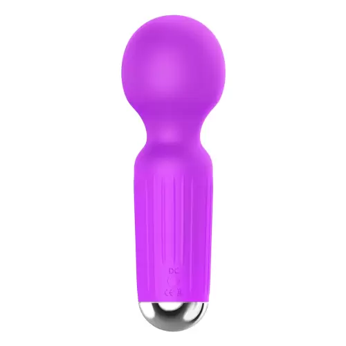 Stymulator-Rechargeable Mini Masager USB 20 Functions - Purple