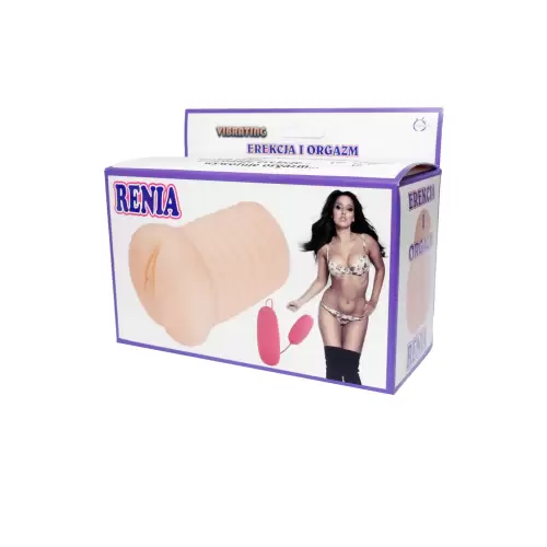 Masturbator-Vagina z wibracją 650g-RENIA