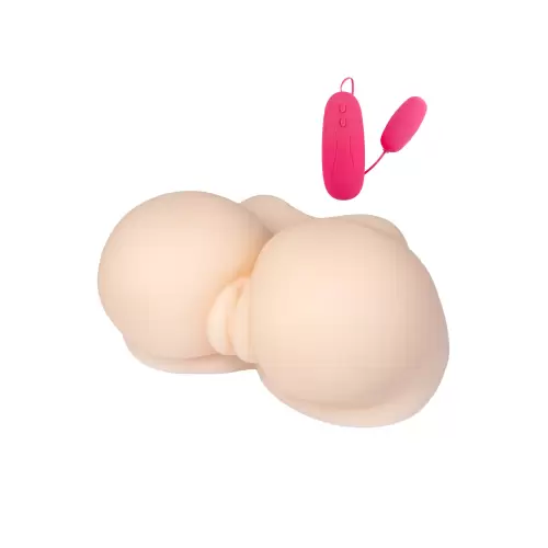 Masturbator-Vibrating Life-Sized Pussy & Ass XL