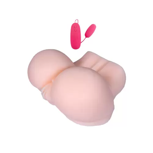 Masturbator-Vibrating Life-Sized Pussy & Ass XXL