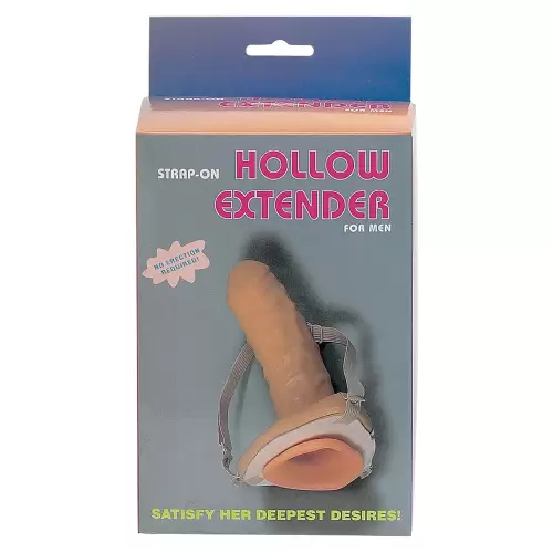 Proteza-STRAP-ON HOLLOW EXTENDER FOR MEN