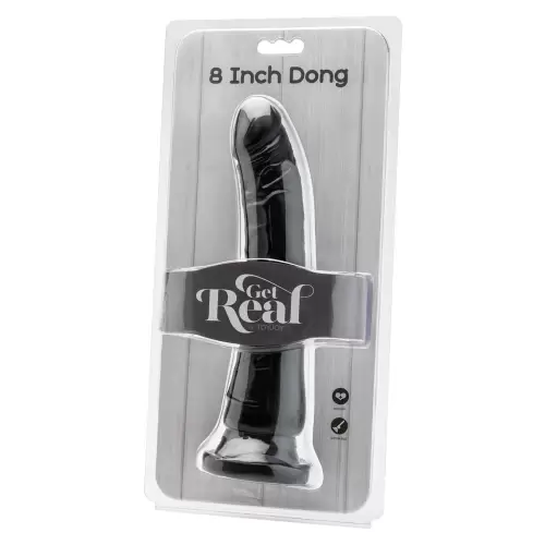 Dildo-COCK 8 INCH BLACK