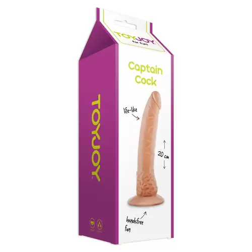 Dildo-CAPTAIN COCK 20CM DONG FLESH
