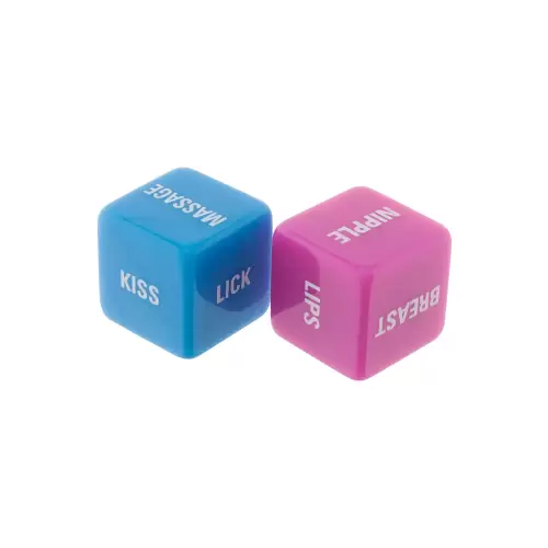 Zabawka-LOVERS DICE PINK/BLUE