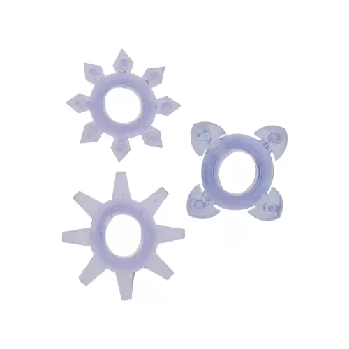Pierścień-TICKLE C-RINGS PURPLE
