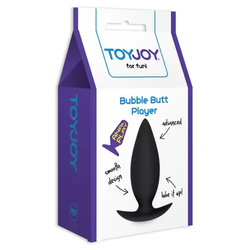 Plug-BUBBLE BUTT PLAYER ADVANCED BLACK