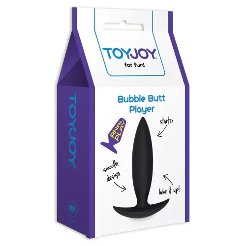 Plug-BUBBLE BUTT PLAYER STARTER BLACK