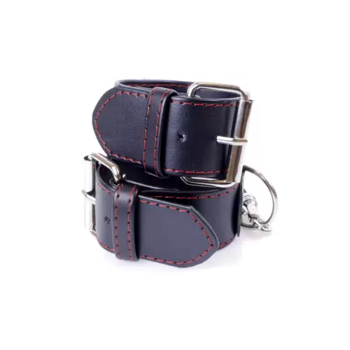 Fetish Boss Series Handcuffs 4 cm Red Lline