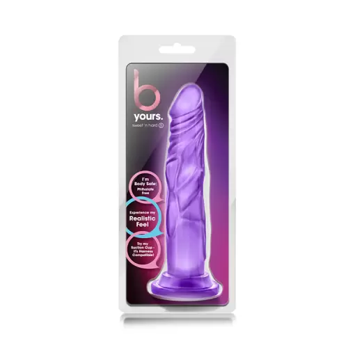 Dildo-B YOURS SWEET N HARD 5 PURPLE