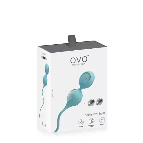 Kulki-OVO L1A LOVE BALL LIGHT BLUE