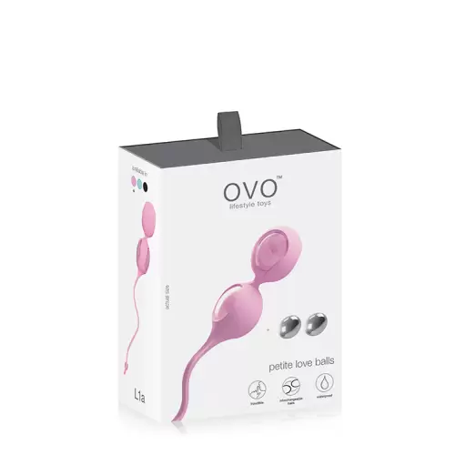 Kulki-OVO L1A LOVE BALL PINK