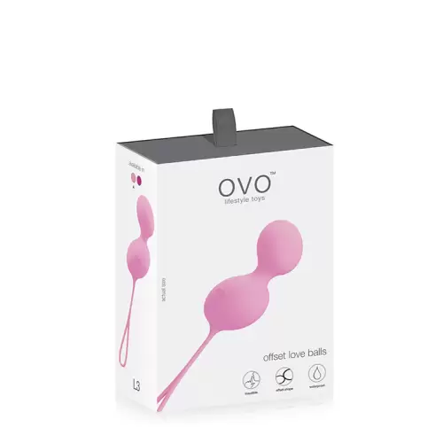 Kulki-OVO L3 LOVE BALL PINK