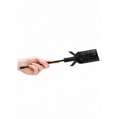Ouch! Crop Rectangle With Black Lace - Small