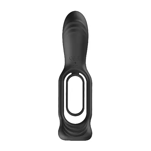 N0. 88 - Vibrating Rechargeable Cock Ring - Black