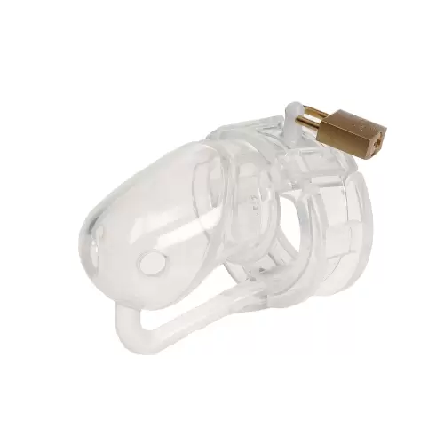 MALESATION Penis Cage Silicone small clear
