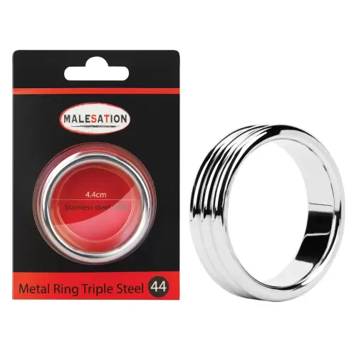 MALESATION Metal Triple Steel 44