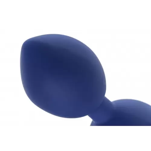 Plug/kulki-Dildo Silic. Triball. Amuse-G. Blue