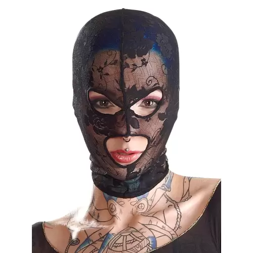 Maska-24903821001 BK Kopfmaske Spitze-Maska