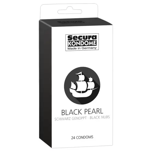 Prezerwatywy-Secura Black Pearl24