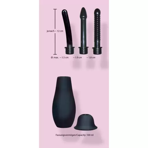 Anal/hig-Irygator-5288620000 BK Intimate Shower-Wibrator
