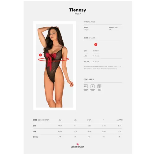 Bielizna-Tienesy body 2XL/3XL