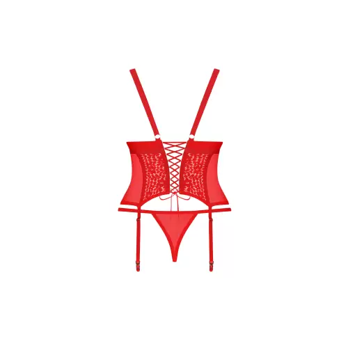 Bielizna-Blossmina gorset i stringi 4XL/5XL
