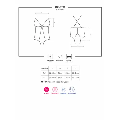 Bielizna-841-TED-1 body S/M