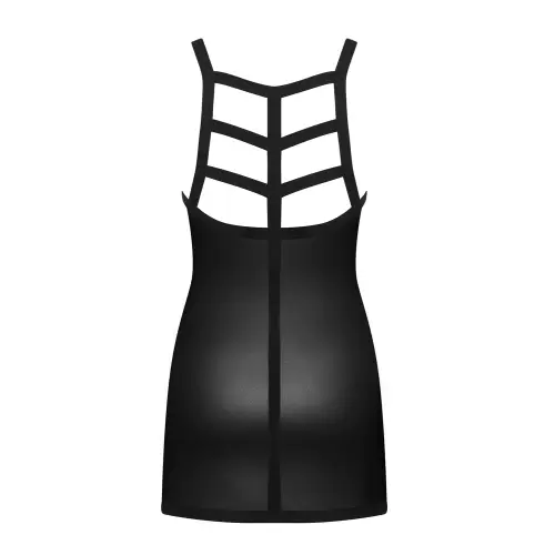 Bielizna-Leatheria koszulka i stringi czarna S/M
