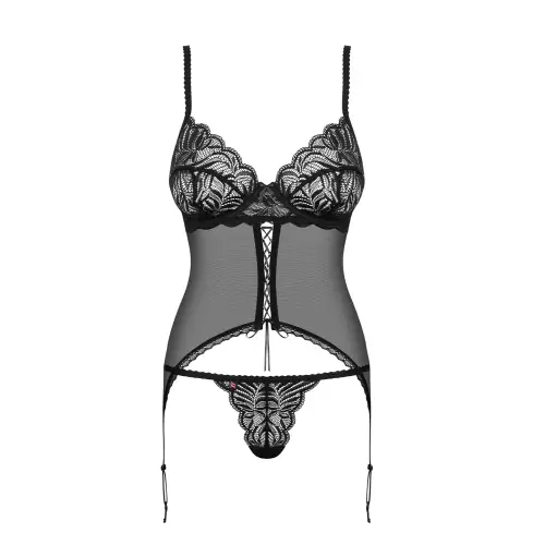 Bielizna-Contica gorset + string S/M