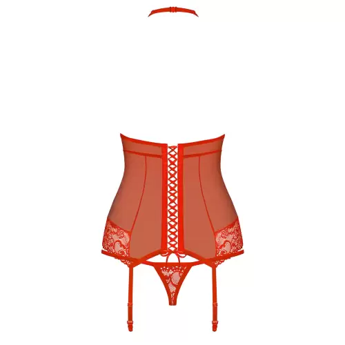 Bielizna-838-COR-3 gorset i stringi S/M