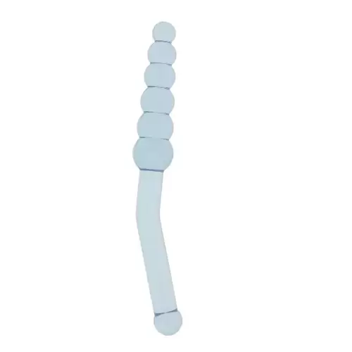 Plug/kulki-ANAL ANGLER CLEAR BLUE
