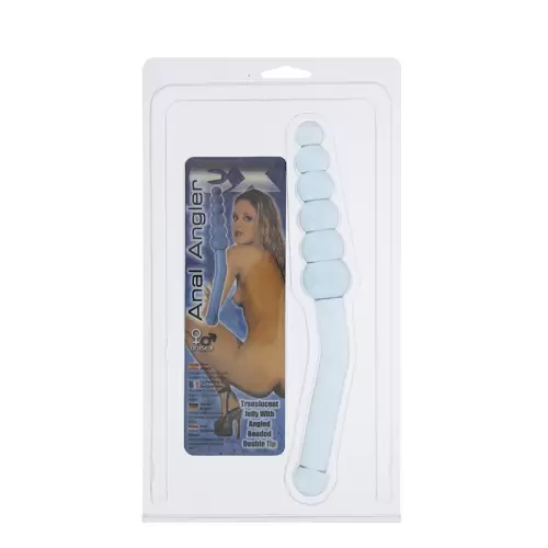 Plug/kulki-ANAL ANGLER CLEAR BLUE