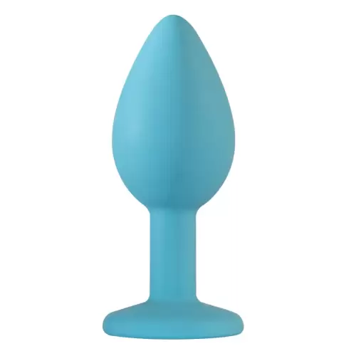 Plug-Anal Emotions Cutie Small Turquoise light purple crystal