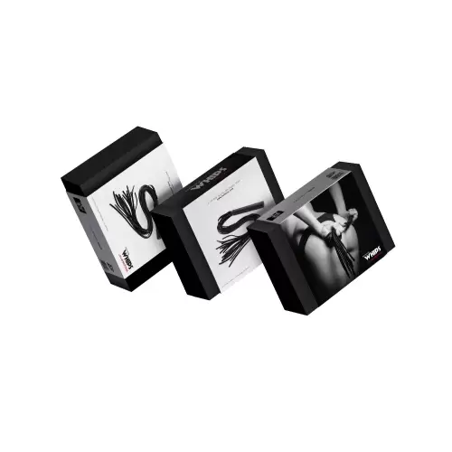 Pejcz-WHIPS duży pejcz, czarny