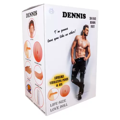 Lalka- DENNIS 3D - Vibrating