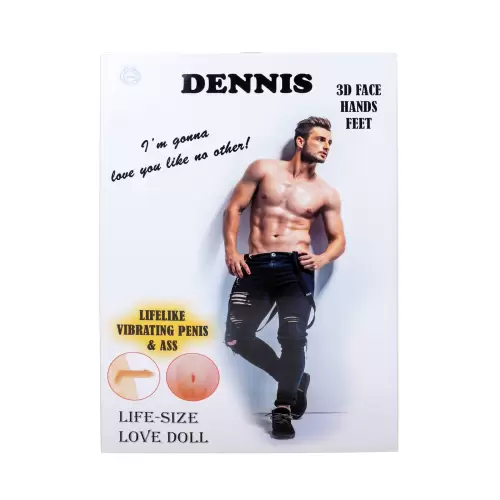 Lalka- DENNIS 3D - Vibrating