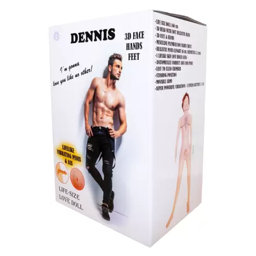 Lalka- DENNIS 3D - Vibrating