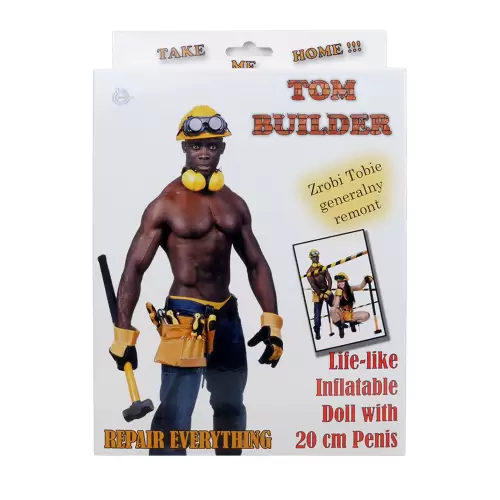 Lalka- Tom - Builder Male Doll