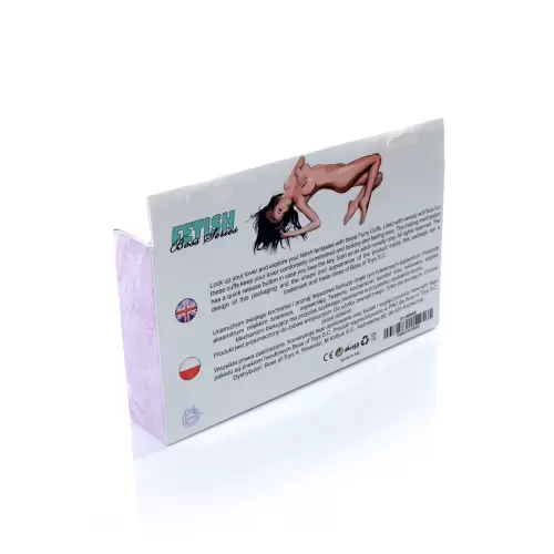 Kajdanki Fetish Boss Series- Furry Cuffs Purple