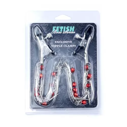 Stymulator- Exclusive Nipple Clamps No.3 - Fetish Boss Series