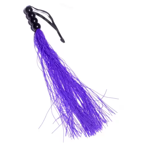 Silicone Whip Purple 14" - Fetish Boss Series