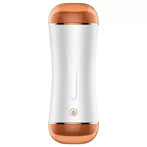 Masturbator-Boss Series-Vibrating Masturbation Cup USB 10 function + Interactive Function / Double Ends