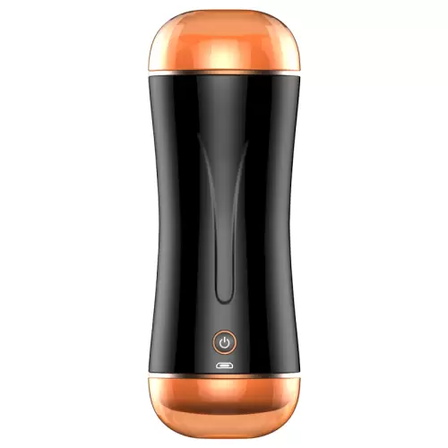 Masturbator- Boss Series -Vibrating Masturbation Cup USB 10 function + Interactive Function / Double Ends