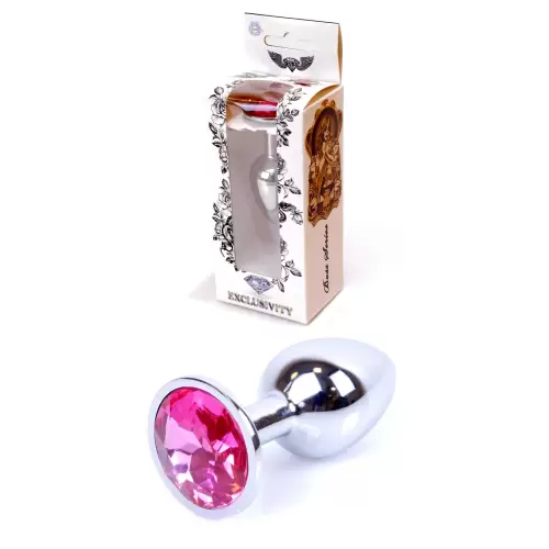 Plug-Jewellery Silver PLUG- Pink