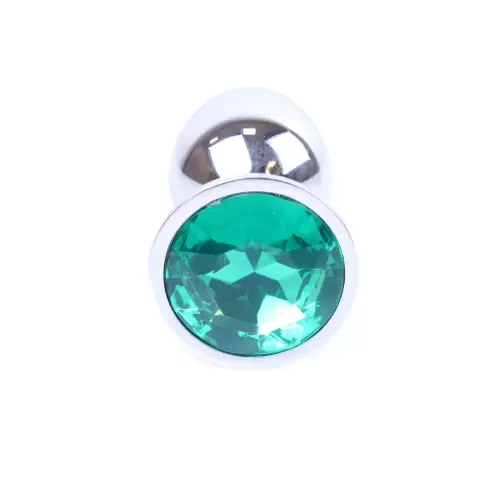 Plug-Jewellery Silver PLUG- Green