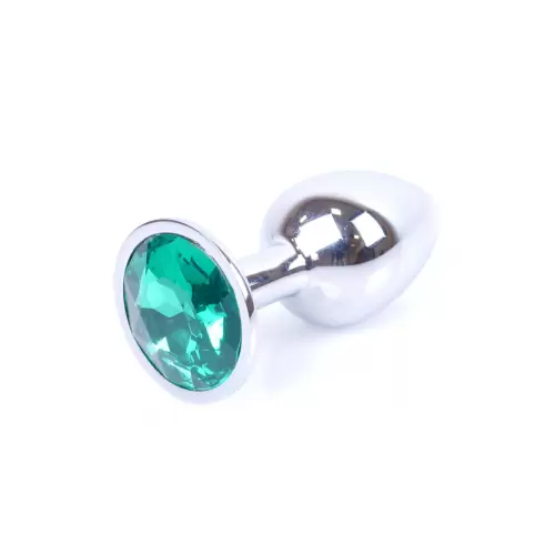 Plug-Jewellery Silver PLUG- Green